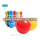 Wonderful plastic bowling set toy for kids play